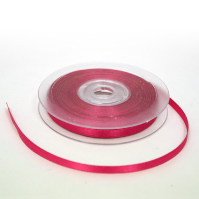 Ruban satin 6 mm x 25 m fuchsia