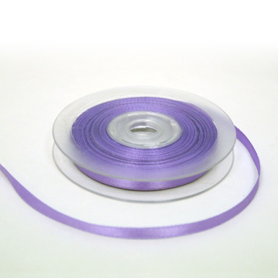 Ruban satin 6 mm x 25 m lilas