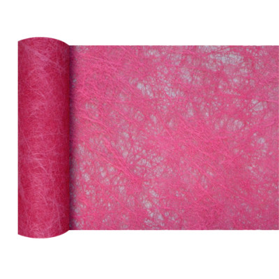 Mini chemin de table chrysalide fushia