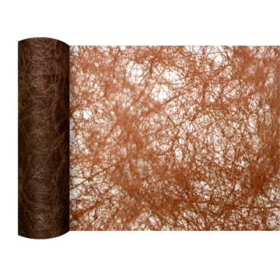 Mini chemin de table chrysalide chocolat