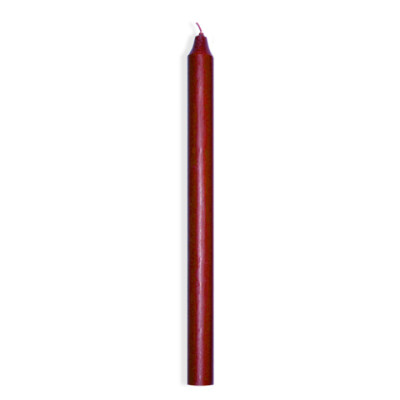 Bougie flambeau bordeaux