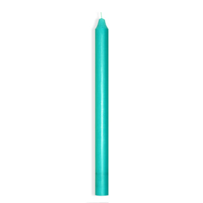 Bougie flambeau bleu topaze