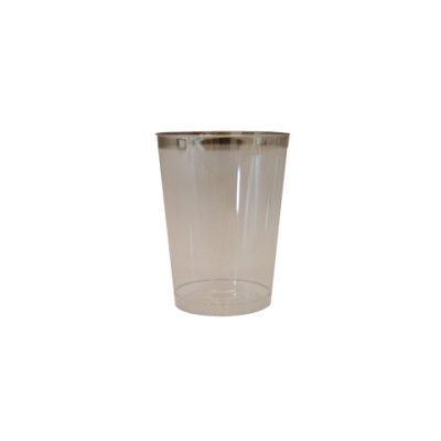 6 verres à eau prestige 30cl argent