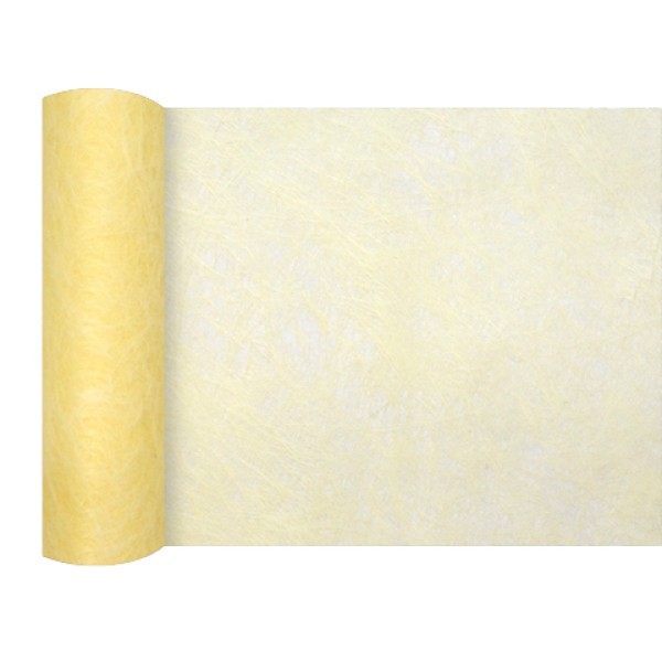 Mini chemin de table chrysalide ivoire