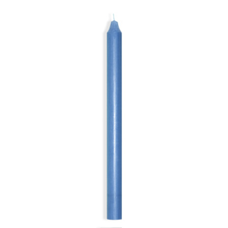 Bougie flambeau bleu nordique