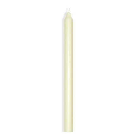Bougie flambeau blanc