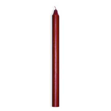 Bougie flambeau bordeaux