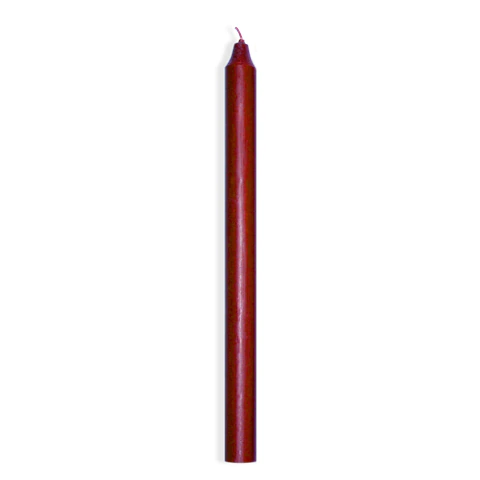 Bougie flambeau bordeaux