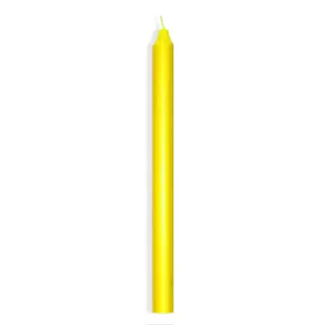 Bougie flambeau citron