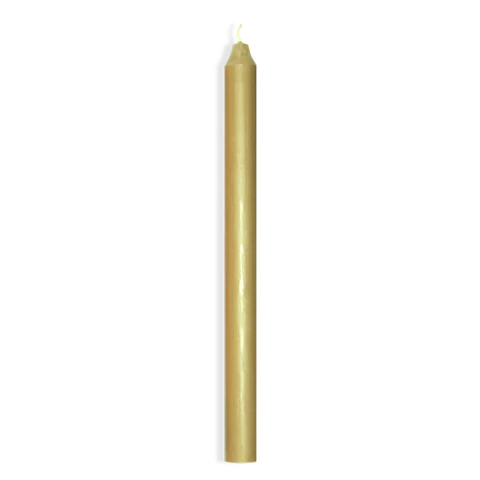 Bougie flambeau lin