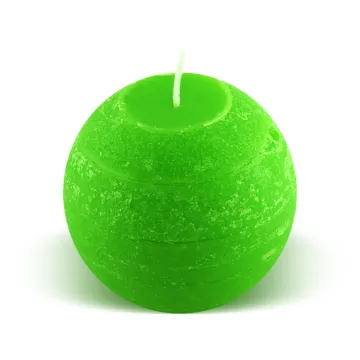Bougie boule 25h émeraude