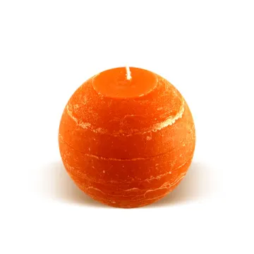 Bougie boule 15h clémentine
