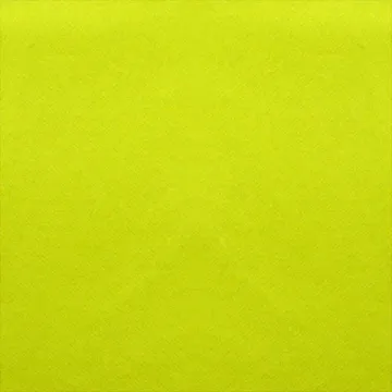 50 serviettes Celisoft unie chartreuse